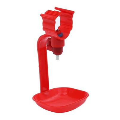 Adăpator din plastic pentru pui de pasăre, cu ceașcă